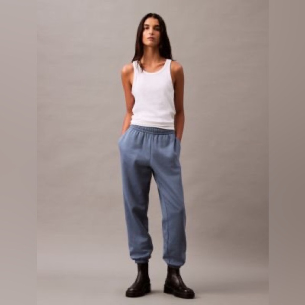 Calvin Klein Archive Logo Fleece Sweatpants Joggers Large NWT
